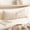Cream, variant on BlissBlush Taupe Velvet Decorative Lumbar Pillow Cover 14x36, Neutral Brown Soft Long Body Pillow for Bed, Accent Lumbar Throw Pillow for Bedroom, Modern Farmhouse Textured Pillowcase