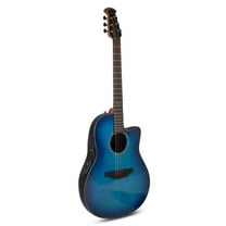 Ovation Celebrity Traditional CS24P-BLFL Acoustic-Electric Guitar  Blue Flame