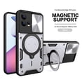 thumbnail image 1 of Magnetic Phone case compatible Moto Edge 30 Fusion 5G, Slide Camera Lens Protection and Built in 360 Rotatable Ring Holder Cheap and fine, 1 of 5