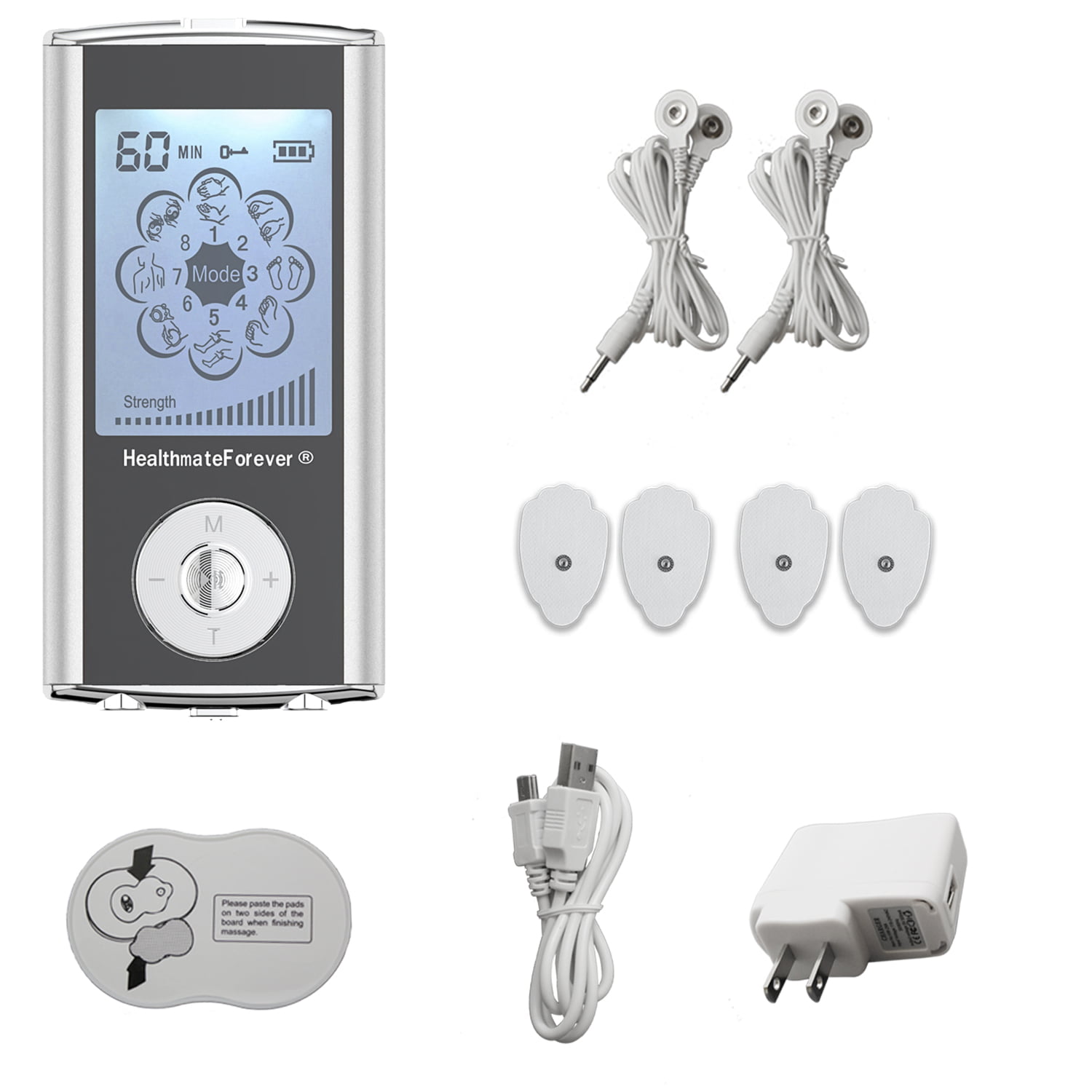 Healthmate Forever Therapeutic Solutions TENS Unit & Muscle Stimulator C8