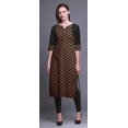 thumbnail image 2 of Bimba Tunique Droite en Coton pour Femmes, Kurta Imprimée, Tenue d'Été, Kurti pour Dames - Très Petit, 2 of 6