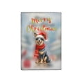 thumbnail image 2 of Merry Christmas Australian Cattle Dog Enjoys Woofmas Winter Xmas Holiday Travel Passport Wallet Heeler Lover Gifts PU Leather Passport Holder Cover - 02022, 2 of 5