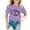 Purple, variant on XEGLSBU Shirts for Girls 9-10 for School Kid Girls Cute Graphic Round Neck Short Sleeve Tee Summer Casual T Shirt Pink Size 9-10 Years