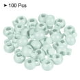 thumbnail image 3 of Cord Locks, Ball Spring Toggle Stopper for Drawstring Bag Shoelaces, Mint Green 100 Pack, 3 of 5