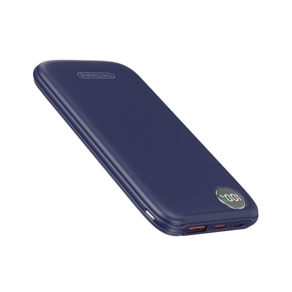 Fast Charging Power Bank, 10000mah Portable Charger for iPhone, 22.5W USB C in&Out Battery Pack Phone Charger Portable, Slim Powerbank for iPhone 17/16/15 Series, Samsung, Google,Android