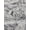 Silver, variant on Floral 4-Way Stretch Nylon/Spandex Lace, Silver