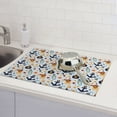 thumbnail image 6 of Vsdgher Pirate Skull And Anchor Dish Drying Mat Super Absorbent Drying Mat Large Dish Drying Mats for Kitchen Counter Kitchen Drying Mat 24" x 18", 6 of 7
