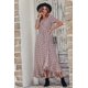 thumbnail image 2 of Vestido Largo Floral Cruzado con Cuello en V y Manga Corta PRETTYGARDEN, 2 of 8