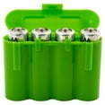 thumbnail image 5 of 100 EBC Battery AA AAA CR123A Green Battery Holder Storage Cases, 5 of 9