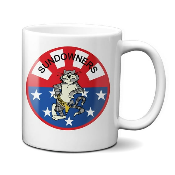 VF-111 Sundowners Tomcat Patch Mug