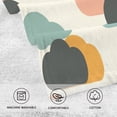 thumbnail image 5 of Yayeee 100% Cotton Hand Towels for Bathroom 16" x 28" Soft Absorbent Kitchen Towel, Simple Clouds, 5 of 7