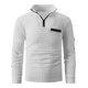 thumbnail image 4 of pstuiky camisas de manga larga para hombre, Top a cuadros de cuello alto y manga larga con media cremallera de color liso para hombre Tops de talla grande para hombre xxl, 4 of 8