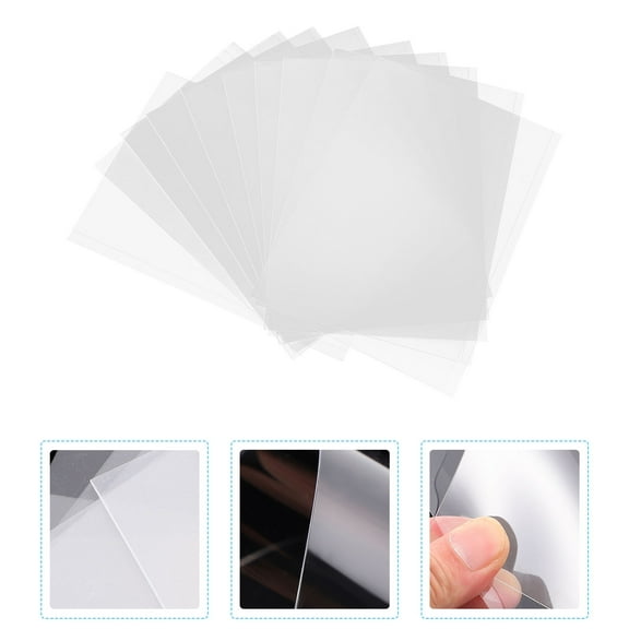 ETHZZLE Epoxy Resin Materials, Clear Plastic Sheets, Easy to Cut and Use for Crafting Projects