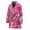 268, variant on Unicorn Paradise Pattern Women Bathrobe One Size Univeral Fits, Unicorn Fashion Lightweight Plush Fleece Long Robe For Women
