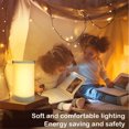 thumbnail image 4 of Luz De Noche Led Moderna Para Mesita De Noche, Luz Portátil Para Acampar, Linterna De Camping Con Carga Usb, Lámpara De Mesa De Luz Nocturna Para El Hogar Speravity HA038820-00, 4 of 6