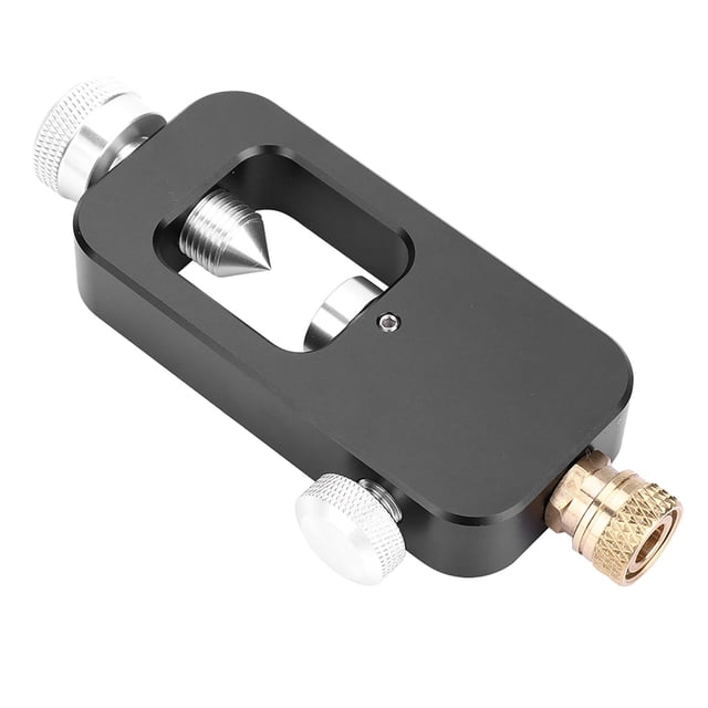 Adaptador De Recarga De Aleació De Aluminio Portátil Para Equipos De Buceo De Cilindros De OxÍgeno, Fácil De Operar Con Un Tamamo Pequeño Y Liviano, 13.5 X 6.2 X 2cm