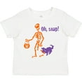 thumbnail image 3 of Inktastic Oh, Snap Skeleton Boys or Girls Toddler T-Shirt, 3 of 5
