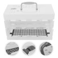 thumbnail image 3 of Bird Carrier Travel Cage with Handle Small Pet Carrier Cage Portable Parrot Cage, 3 of 8