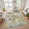 thumbnail image 7 of Addison Rugs Mayfield Premium Machine Washable Transitional Modern Gold Rectangle Rug, 8' x 10', 7 of 7