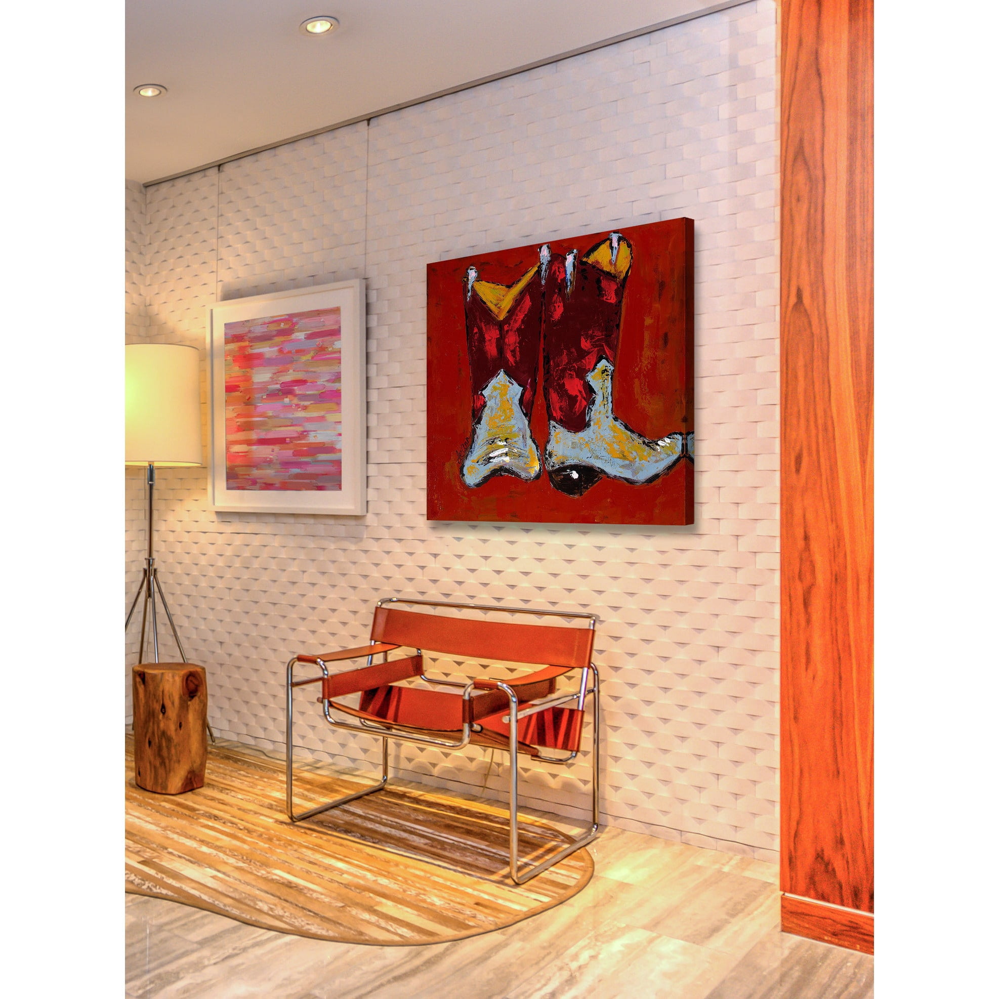 Marmont Hill "Kickin It II" Painting Print on Wrapped Canvas