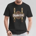 thumbnail image 2 of Oktoberfest Lederhosen Costume T-Shirt – Cute German Bavarian Festival Tee for Men, Traditional Beer Festival Outfit, Oktoberfest Party Graphic Shirt, 2 of 3