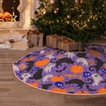 thumbnail image 5 of Haiem Halloween Black Cats Pattern Christmas Tree Skirt Merry Christmas Party Christmas Tree Decoration,New Year Decorations-36", 5 of 6