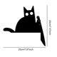 thumbnail image 4 of Letrero Esquina Puerta Metal para Gato Halloween Regalos Fiesta (con Cuchillo), 4 of 6