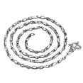 thumbnail image 2 of EOEMY Cool 925Sterling Silver 4mm Big Waterwave Links Chains Unisex Necklace 16"-30"-22", 2 of 8