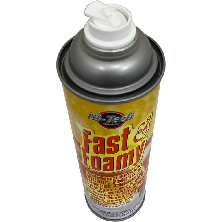 Hi-Tech Fast & Foamy Carpet and Fabric Cleaner