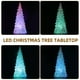 thumbnail image 3 of 3 uds acrílico claro Navidad iluminado árbol de mesa Led árbol de Navidad brillo árbol decoración luz nocturna para fiesta centro de mesa presente, 3 of 7