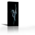 thumbnail image 1 of Night Shadow - Contemporary Fine Art Giclee on Canvas Gallery Wrap - wall décor - Art painting - 13 x 36 Inch - Ready to Hang, 1 of 2