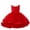 Red, variant on Rhuody Girls' Dresses Sleeveless Flower Dresses For Wedding Party Pageant Dress Solid Color Sundress Newborn Adorable Casual Wear Blue 0-3 Months