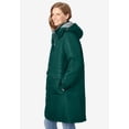 thumbnail image 3 of Woman Within Plus Size Mid-Length Microfiber Parka, 3 of 6