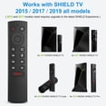 thumbnail image 7 of Voice Replacement Remote Control for NVIDIA Shield TV and NVIDIA Shield TV Pro Streaming Media Player 2015/2017/2019 All Models, 7 of 7