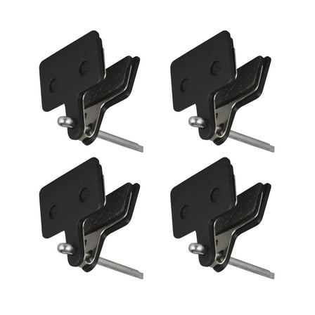 4 Pairs Copper Fiber Semi-Metallic Brake Pads for SHIMANO M-Series Comfortable Braking Accessory