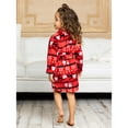 thumbnail image 3 of Intimo Red Fairsaile Santa Belted Robe for Girls, Girl, Size: 3T, 3 of 6