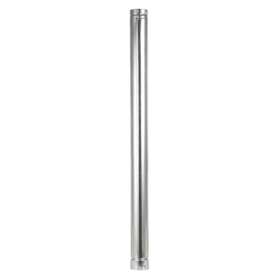 Selkirk Round Gas Vent Pipe 3 " X 4 Ft. #3rv-48 Type B 500 Deg. Al 100 Mbtu/Hr. Ul Case of 2