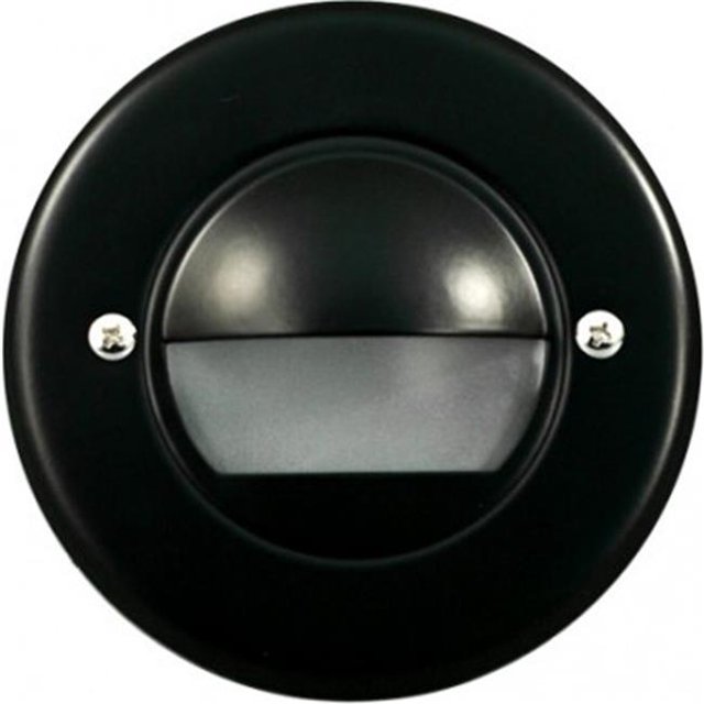 Dabmar Lighting LV-LED702-B 2.5W & 12V JC-LED Louved Lumière de Marche - Noir