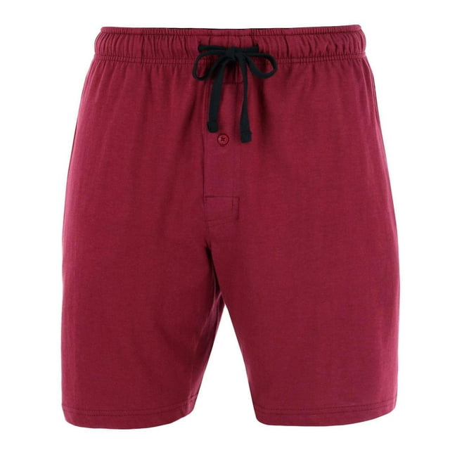 Hanes Tag Free Knit Pajama Lounge Short with Side Pockets (Men's)