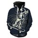 thumbnail image 1 of Sudadera con capucha y cremallera de astronauta de dibujos animados para hombre, camisetas con estampado 3D a la moda para adolescentes, ropa de calle de hip hop, estilo Harajuku informal, gran oferta, 1 of 6