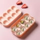 thumbnail image 1 of Molde de bolas de hielo | Máquina rectangular de esferas de hielo de silicona para bebidas alcohólicas | 8 Cuadrículas | Liberación fácil | Gel de sílice resistente de grado alimenticio | 1 Pieza, 1 of 6