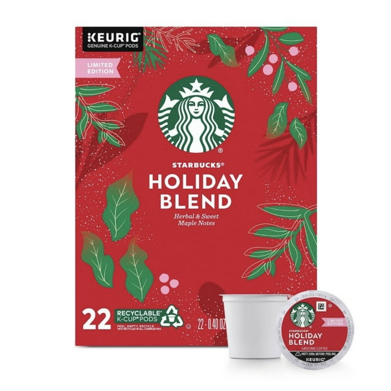 Starbucks Keurig K-cup Holiday Blend - 22ct/8.9oz - Medium Roast