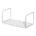 thumbnail image 2 of Organizador de baño, estante para condimentos, estante de almacenamiento sin perforaciones, cesta para gabinete S blanco, 2 of 9