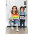 thumbnail image 3 of Rainbow Felt Letter Board Set with Letters (10”x10”) by Felt Like Sharing, 3 of 7
