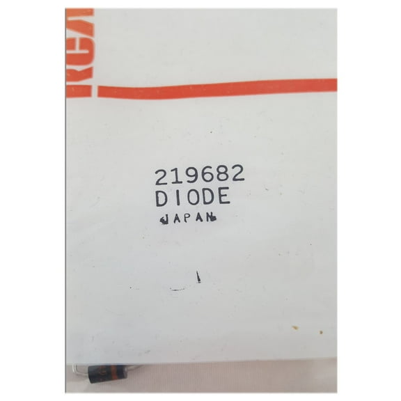 RCA VCR Replacement Part Diode No. 219682