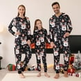 thumbnail image 4 of Ropa a juego para la familia, pijamas de Navidad, conjunto de pijama para madre e hijo, ropa de dormir con apariencia para madre e hija, traje estampado para padre e hijo, 4 of 4