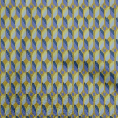 oneOone Cotton Cambric Dark Olive Green Fabric Asian Ikat Sewing Craft Projects Fabric Prints By Yard 42 Inch Wide