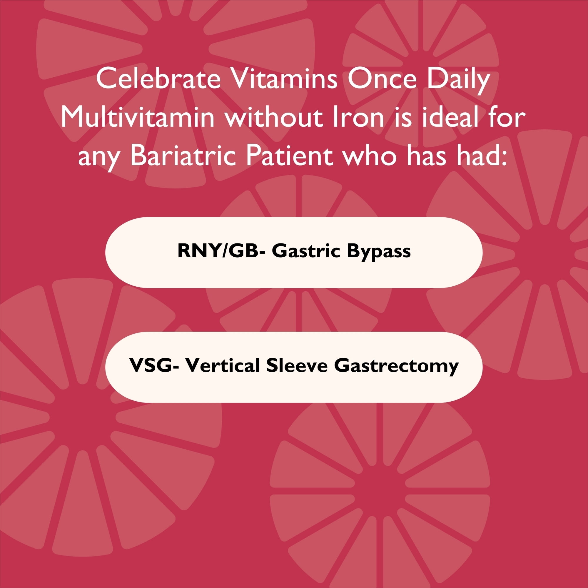 Celebrate Vitamins CelebrateONE Bariatric Once Daily Multivitamin Chewables, Iron Free, Strawberry Creme, 90 count