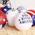 thumbnail image 2 of 12 Uds. Adornos de bolas del Día de la Independencia colgantes accesorios decorativos para fiestas (estilo mixto), 2 of 6