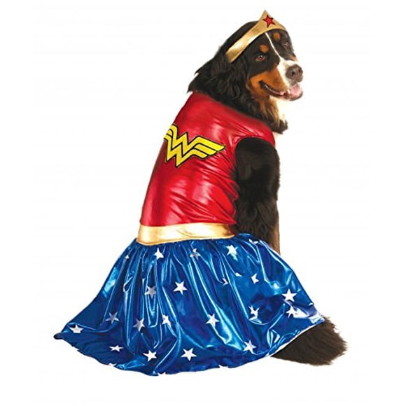 Rubie's Big Dog Disfraz de mujer maravilla para perro